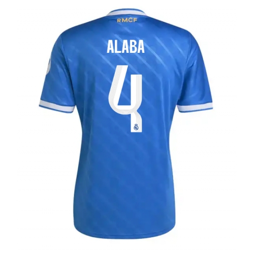Billige Fotballdrakt Real Madrid David Alaba #4 Replika Tredjedrakt 2025-26 Kortermet Billige Fotballdrakt Real Madrid David Alaba #4 Replika Tredjedrakt 2025-26 Kortermet